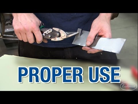 How to Use Tin Snips - Great Tech Tip from Eastwood