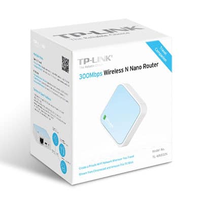 TP-Link TL-WR802N N300 Wireless Wi-Fi Nano Travel Router Boxed