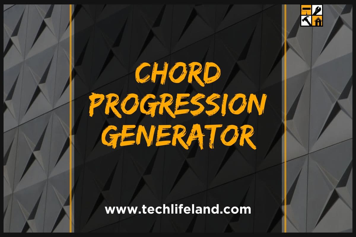 [Cover] Chord Progression Generator