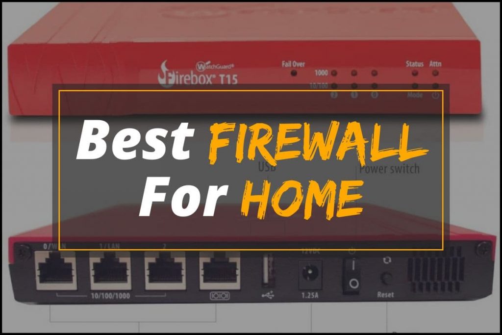 [Cover] Best Firewall for Home